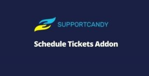 SupportCandy Schedule Tickets Addon GPL