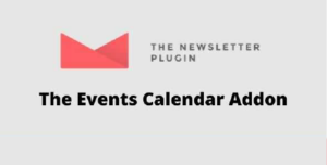 Newsletter The Events Calendar Addon GPL