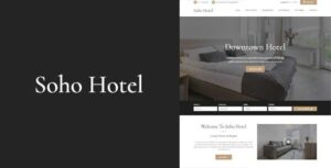 Soho Hotel Booking Calendar Theme GPL