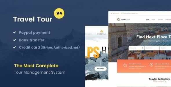 Travel Tour Booking WordPress Theme GPL